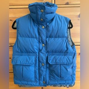 REI Vintage Goose Down Puffer Vest, Sz 10 (Sm)